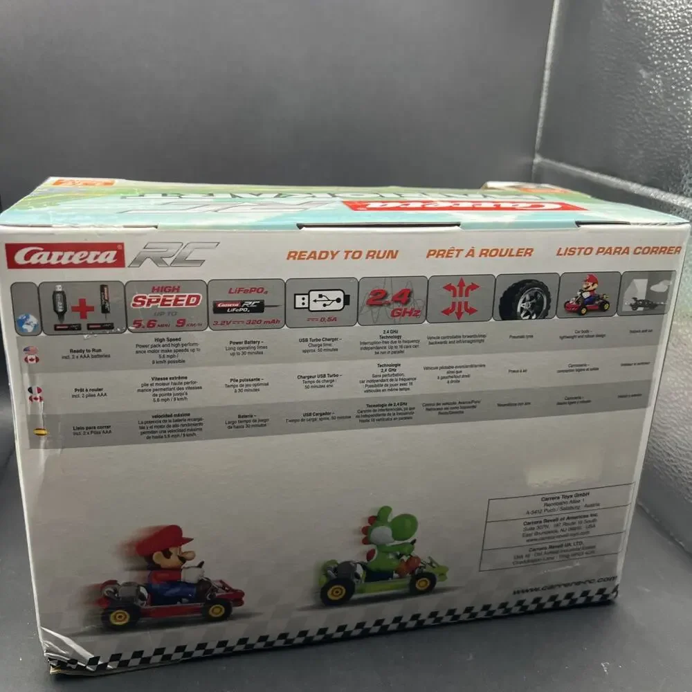 Carrera RC Mario Kart Princess PEACH Pipe Kart Remote Control Car Brand New